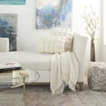 thumbnail image 7 of Nourison Luminescence Ivory Decorative Throw Pillow , 20" x 20", 7 of 7