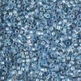 thumbnail image 2 of Miyuki Delica Seed Beads – Size 11/0 (1.6 mm), DB1762, Sprkle Sky Blue AB, 7.2 g, Approx. 1440 Beads, 2 of 7