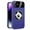 Purple, variant on Dteck Magnetic for iPhone 11 Case with Full Glass Lens Camera Protector, Compatible with MagSafe, Large Viewport Design, Shockproof Hard PC Matte Back Protective Soft TPU Edge Phone Cases,Deep Blue