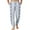 Light Blue, variant on Wutalume Men's Drawstring Pocket Cuffed Casual Pants with Checkered Print, Designed for Home and Sleep Wear, Offering Comfort with Elastic Waist,Beige L