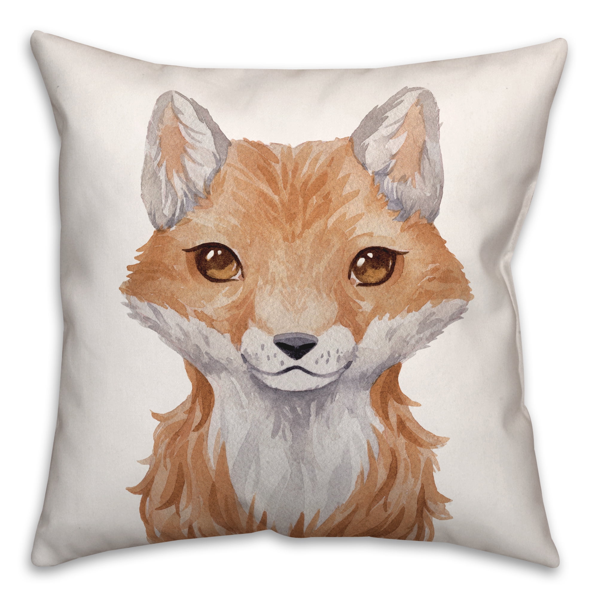Creative Products Baby Fox 18 x 18 Spun Poly Pillow