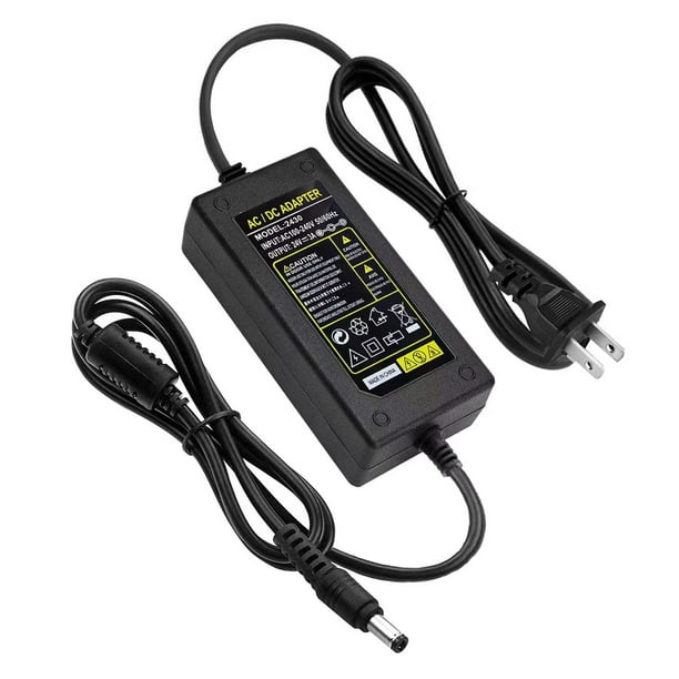Replacement 24V Ac Dc Adapter Power Supply cord for Logitech g25
