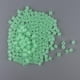 thumbnail image 2 of 100 cuentas sueltas con forma de gelatina para bisutería y costura. Verde claro, 2 of 9
