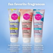 eos Shea Better Ultra Derm Hand Cream, Vanilla Cashmere, Instant Hydration & Protection, 2.5 fl oz