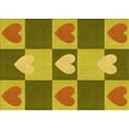 thumbnail image 1 of Ahgly Company Machine Washable Indoor Rectangle Transitional Dark Bronze Brown Area Rugs, 7' x 10', 1 of 7
