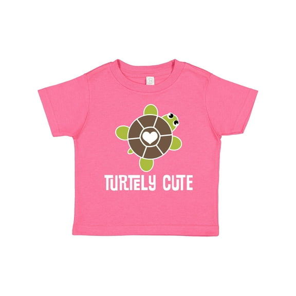Inktastic Turtley Cute Girl Turtle Girls Toddler T-Shirt
