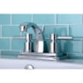 thumbnail image 2 of Kingston Brass Concord Two Handle 4" Centerset Lavatory Faucet with Brass Pop-up, 2 of 5