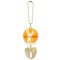 thumbnail image 1 of Porte-clés Voiture Images d'Insectes Naturels Pendentif Aile d'Ange, 1 of 4