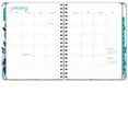 thumbnail image 2 of Global Printed Products Hardcover 2025 Daily, Monthly & Weekly Planner 8.5"x11", Blue Bloom, 2 of 8