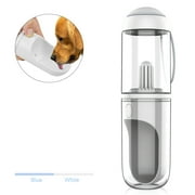 RIOGOO Dog Water Bottle Portable Leakproof Upgraded, Dog Water Dispenser Lightweight for Travel BPA Free 12 OZ