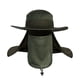 thumbnail image 4 of Sombrero de verano con protección solar, para pesca al aire libre, para hombre y mujer, impermeable, de secado rápido, con ala grande, para pescador, para montañismo, 4 of 5