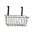 thumbnail image 1 of Cesta colgante con estantes para organizar aperitivos, especias y otros artículos decorativos. Negro, 1 of 6