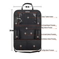 thumbnail image 4 of CYRICO Car Backseat Organizer 2 Pack, Kick Mats Car Storage with Tablet Holder for Kids, Back Seat Car Organizers Travel Accessories, 4 of 7