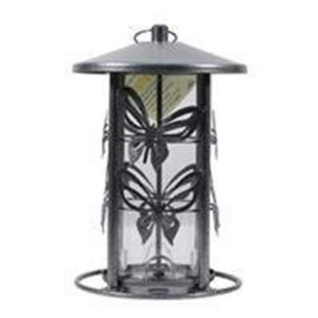 Heath Mfg Co P Butterfly Bird Feeder Silver 3 Lb Cap Walmart