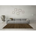 thumbnail image 3 of Ahgly Company Indoor Rectangle Oriental Brown Modern Area Rugs, 2' x 3', 3 of 4