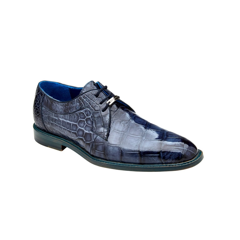 Belvedere, Amato, Genuine American Alligator Men's Dress Shoe - Walmart.com