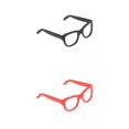thumbnail image 1 of Gafas de Plástico ABS Zulema 2x 1/6 para Muñeca, 1 of 8