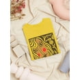thumbnail image 3 of Girl And Flowers Linocut Art T-Shirt Women -Image by Shutterstock, Female 3X-Large, 3 of 4