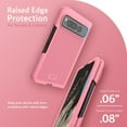 thumbnail image 3 of TUDIA MergeGrip V2 Google Pixel Fold Case 2023 Enhanced Fit Snap On Case - Smokey Pink, 3 of 6