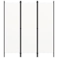 thumbnail image 2 of vidaXL 3-Panel Room Divider Cream White 150x180 cm, 2 of 4