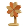 thumbnail image 3 of Posavasos de madera con aislamiento térmico para bebidas, centro de mesa antideslizante para cocina con 3 posavasos, 3 of 9