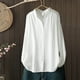 thumbnail image 1 of Heisall Womens Shirt Long Sleeve Vintage Literary Style Double-layer Cotton Casual Blouse Fall Winter Spring 2025 New Arrival Fashion Top, 1 of 9