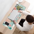 thumbnail image 3 of Long Mouse Pads for Desk,Pastel Pioneer Flower Pattern Desk Mats on Top Of Desks, Desk Mouse Pad Extra Large with 3mm Non-Slip Base and Stitched Edge for Gaming,Office,Work,Home 31.5"x11.8", 3 of 6