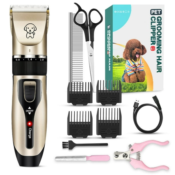 Vinsic Dog Clipper Pet Dog Shaver Dog Grooming Kit Rechargeable Low