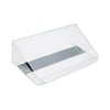deflecto Letter Size Magnetic Wall File Pocket, Letter Size, 13w x 4d x 7h, Clear