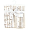 thumbnail image 2 of Hudson Baby Cotton Flannel Burp Cloths 12-Pack Bundle, Giraffe, One Size, 2 of 7