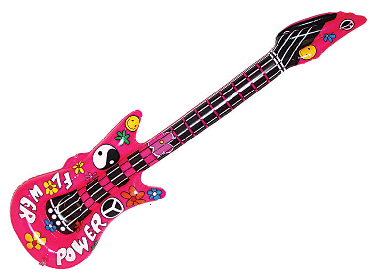 BALLS,FLOWERS NEW 15 LARGE INFLATABLE TOYS GUITARS 