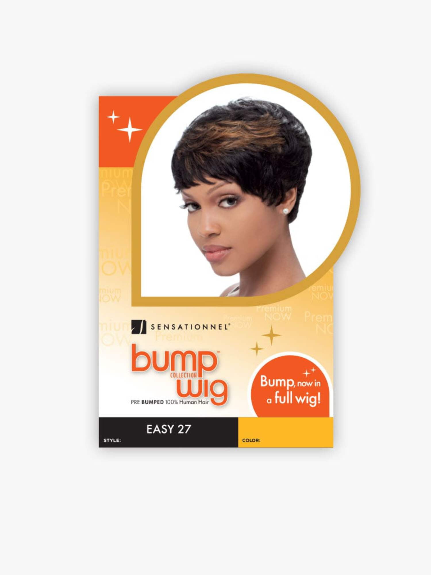 Sensationnel Easy 27 Bump Wig Human Hair Human Hair Wigs