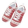 thumbnail image 3 of Pzuqiu Cute Xmas Reindeer Girly Little Girls Tennis Shoes Size 13 Merry Christmas Breathable Sneakers Hiking Shoes Lightweight Kids Walking Shoes Outdoor, 3 of 5