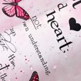 thumbnail image 5 of Pink Butterfly Shower Curtain,Bible Verse Inspirational Shower Curtain,Colorful Boho Bathub Curtains,Fabric Floral Leaves Bathroom Decor Sets with Hooks,69X70 in, 5 of 5