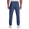 thumbnail image 5 of Hearthz Men's Quick Dry Straight Leg Men’s Pants Athletic Workout Ice Silk Trousers Stretchy Men's Joggers with Zipper Pockets Blue XXL, 5 of 5