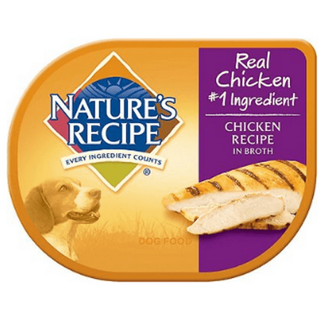 Creole Chicken Recipe - Nature's Recipe Chicken Recipe In Broth Wet Dog Food, 2.75-Ounce