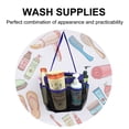 thumbnail image 5 of Usbinx Life Quick Dry Mesh Shower Caddy Tote with 8 Pockets College Dorm Gym Portable Hanging Organizer, 5 of 7