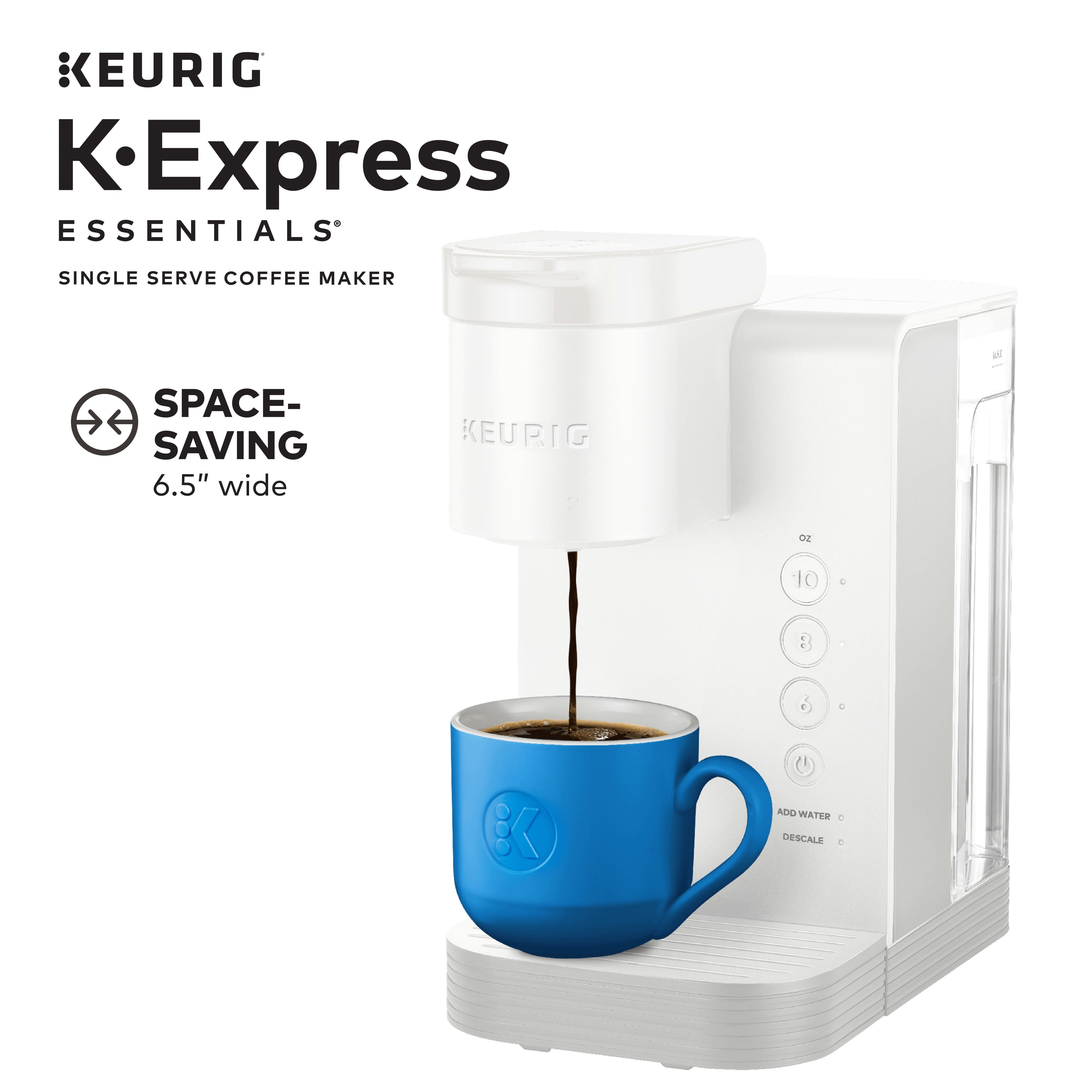 Keurig K-Express Essentials Single Serve K-Cup Pod Coffee Maker, Black