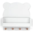 thumbnail image 1 of Estante de pared Brannan Bear de Delta Children 45x13x47 cm Blanco, 1 of 9