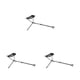 thumbnail image 5 of Toystoory Reposapiés para silla plegable, reposapiés retráctil, soporte ligero, soporte plegable, senderismo, playa, relajación Type1, 5 of 6