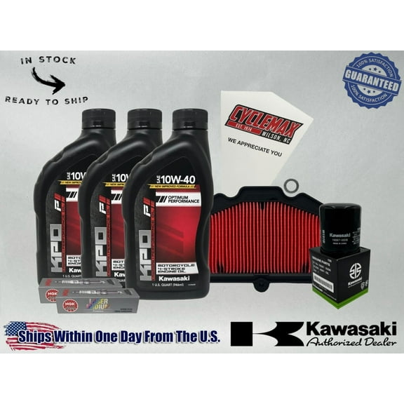 Cyclemax Standard KPO Tune-Up Kit fits 2017-2024 Kawasaki Z650