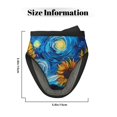 thumbnail image 3 of Pofeuu Starry Night Sunflower Field Print Thickened Mini Silicone Oven Mitts Heat Resistant, Rubber Oven Mitt Gloves, Finger Pinch Grips, Pot Holder, Silicone Potholder, 3 of 7