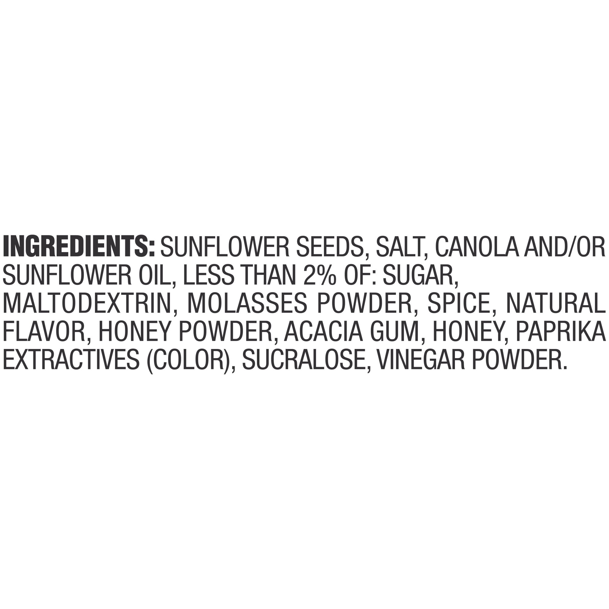 BIGS Hot Honey Naturally Flavored Sunflower Seeds, Resealable Bag, 5.35 oz.