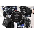 thumbnail image 2 of Guantes para Motociclista Hanylish con Sensores Táctiles, Unisex, Talla M, Negro-Gris, 2 of 5