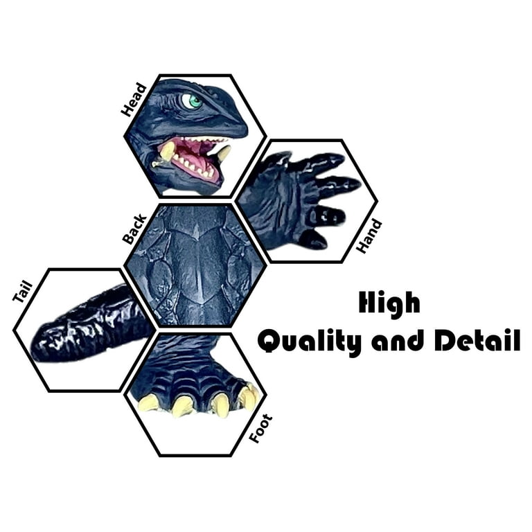 10-Piece Godzilla vs Kong Action Figures Set, Movable Joints