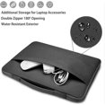 thumbnail image 3 of Funda protectora para portátil de 15, 15,6 y 16 pulgadas, funda para maletín, funda para portátil compatible con MacBook Pro de 15 a 16 pulgadas, HP ASUS Dell Lenovo Ace, color negro, 3 of 5