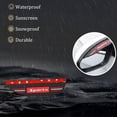 RIONIMA 2Pc Side Mirror Visor Rain Guards,Car Rear View Mirror Rain ...