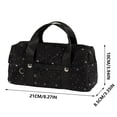 thumbnail image 4 of Under $1 Pencil Case, Star Design Large Capacity Handheld Pen Pouch, Stain-Resistant Multifunctional Stationery Bag for College Office by PALIFEUR, 4 of 7