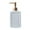 White, variant on Zxpjkyu Ceramic Hand Soap Dispenser Leakproof Jar Portable Container Durable Lotion Pump Red