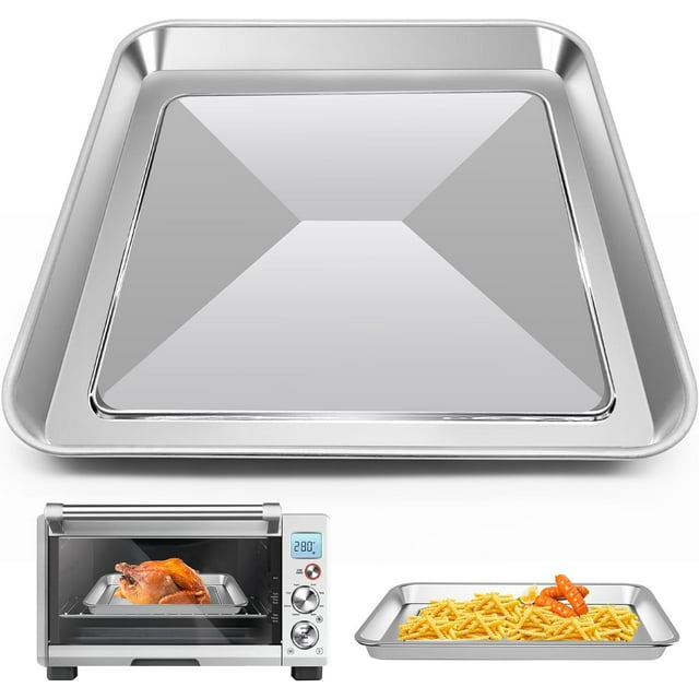 czcpp-12 Pouces" X 12 Pouces" Plaque de Cuisson pour Four Compact Intelligent Breville Grade Alimentaire Pièces de Rechange Compatibles avec Mini Four Grille-Pain Intelligent Breville, Lavable au Lave-Vaisselle